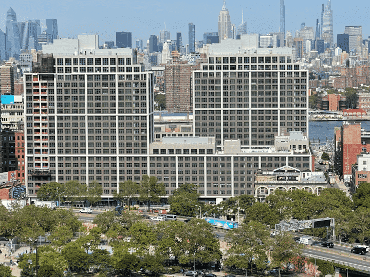 Front and York Condos in Brooklyn uses a Smartrise C4 traction elevator controller